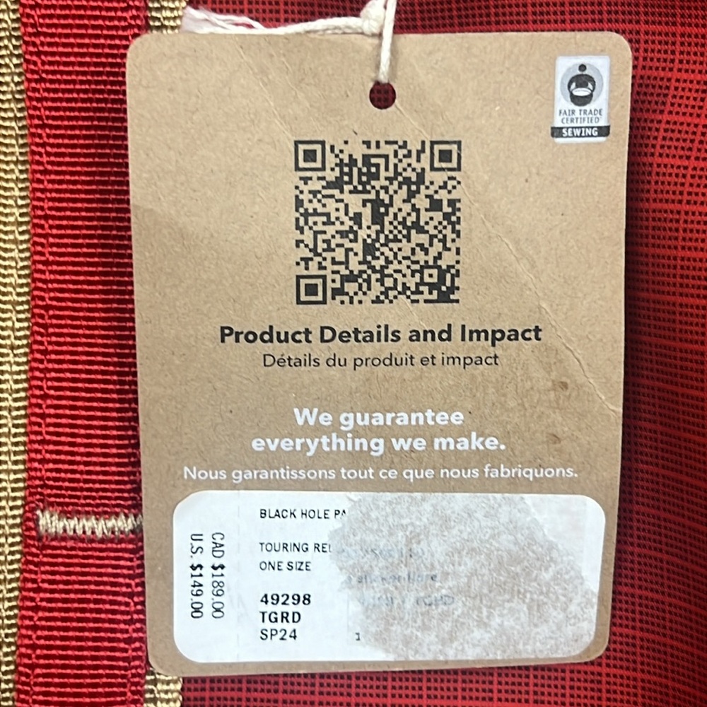 NWT Patagonia Black Hole 25L Pack Backpack Work Computer Bag Travel Outdoor - Picture 12 of 15